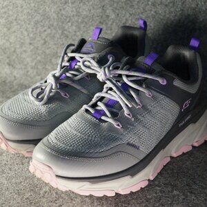 Skechers 180167 D’Lux Journey Grey Women’s Size 9 Lifestyle Sneakers Preowned